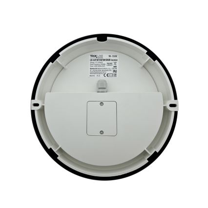 Dimmable LED outdoor wall light with motion sensor LED/15/18/20W/230V 3000K/4000K/6500K IP65 black/white