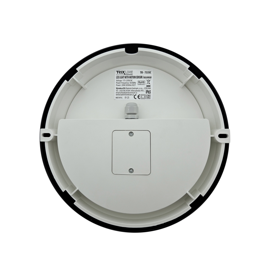 Dimmable LED outdoor wall light with motion sensor LED/15/18/20W/230V 3000K/4000K/6500K IP65 black/white