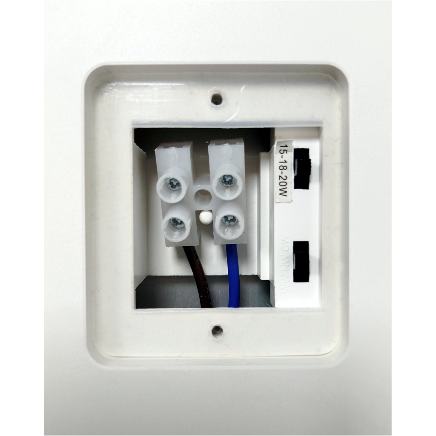 Dimmable LED outdoor wall light with motion sensor LED/15/18/20W/230V 3000K/4000K/6500K IP65 black/white