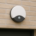LED Outdoor Wall Light with Motion Sensor LED/18W/230V IP44 Anthracite