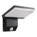 LED Outdoor Wall Light with Motion Sensor LED/18W/230V IP44 Black