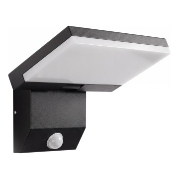 LED Outdoor Wall Light with Motion Sensor LED/18W/230V IP44 Black