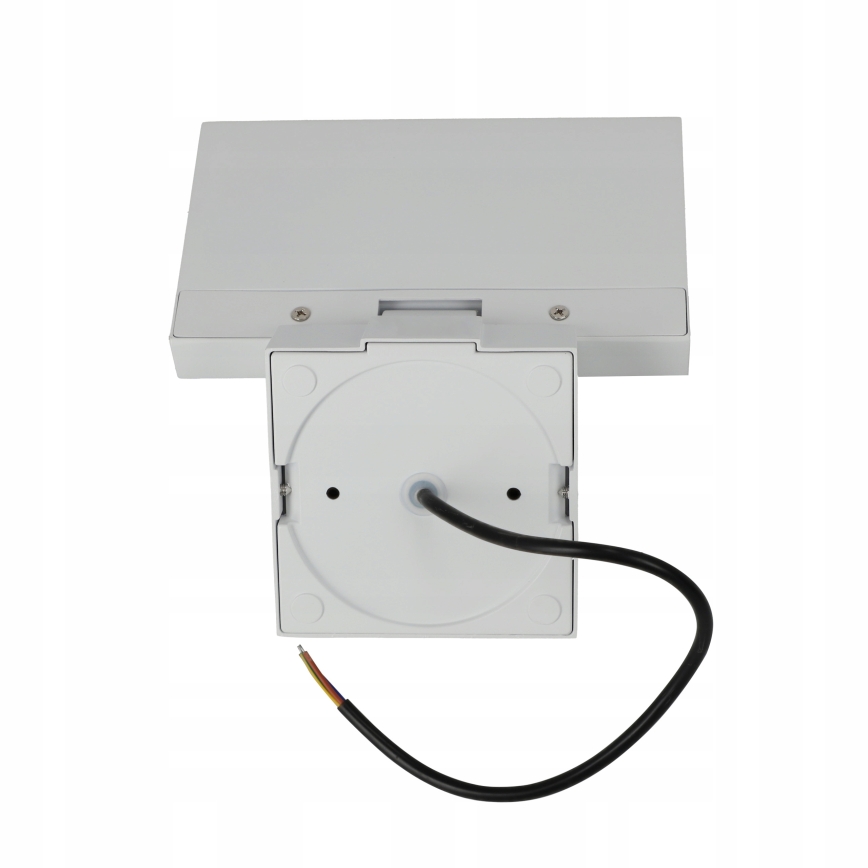 LED outdoor wall light with motion sensor, LED/18W/230V, IP44, white