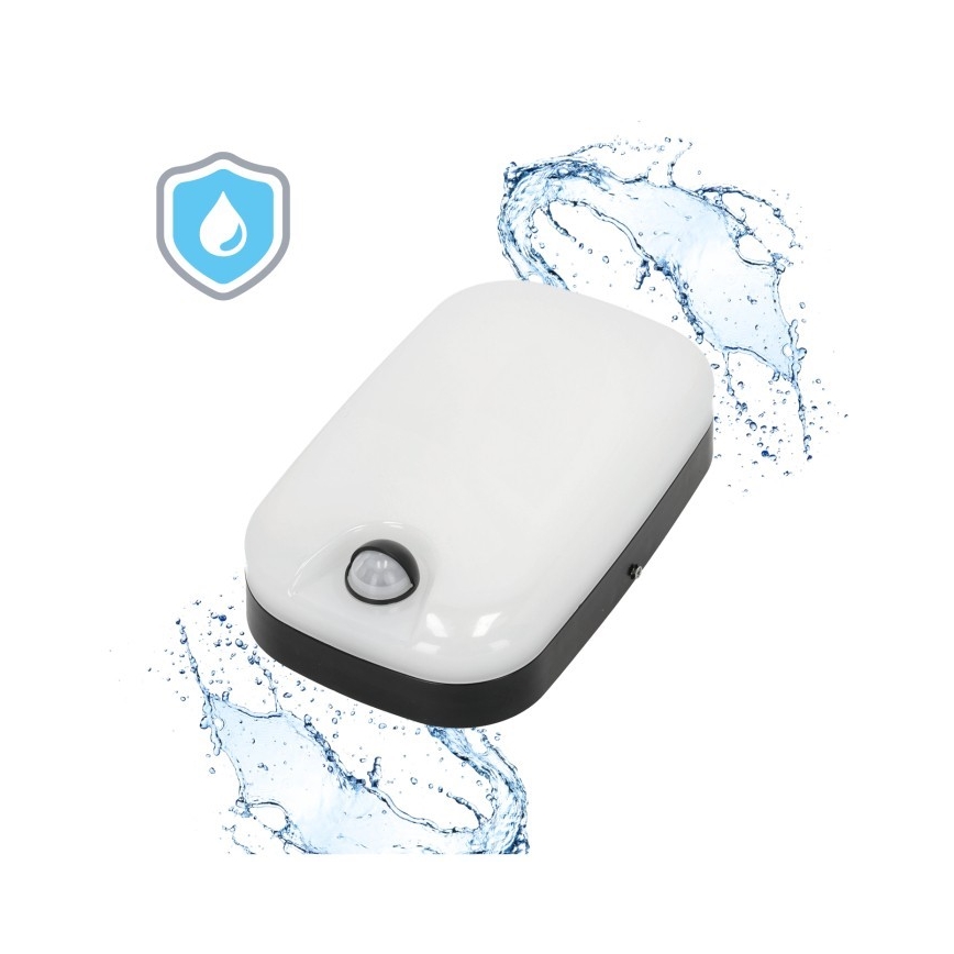 LED Outdoor wall light with motion and dusk sensor BAVANO LED/15W/230V 3000/4000/5700K IP54