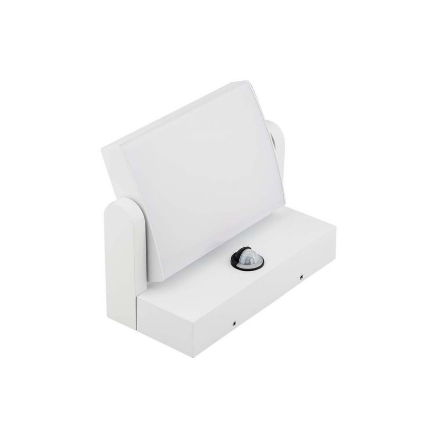 LED Outdoor Wall Light with Sensor LED/17W/230V 4000K IP65 White