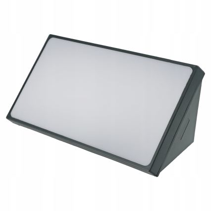 LED outdoor wall light with motion sensor LED/20W/230V IP65 gray