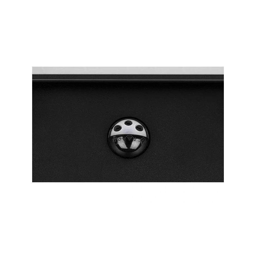 LED Outdoor Wall Light with Motion & Dusk Sensor, 36W, 230V, Selectable 3000/4000/6500K, IP54, Black