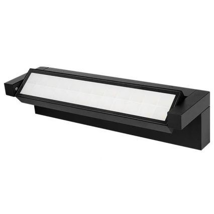 LED Outdoor Wall Light with Motion & Dusk Sensor, 36W, 230V, Selectable 3000/4000/6500K, IP54, Black