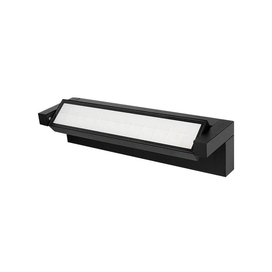 LED Outdoor Wall Light with Motion & Dusk Sensor, 36W, 230V, Selectable 3000/4000/6500K, IP54, Black
