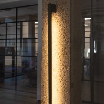LED Outdoor wall light YALTE LED/10W/230V 4000K IP54 black