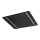 LED Panel ALGINE LED/44W/230V 60x60 cm 4000K UGR<16 black