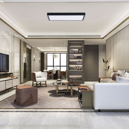 LED Panel LED/36W/230V 4000K 30x60 cm black