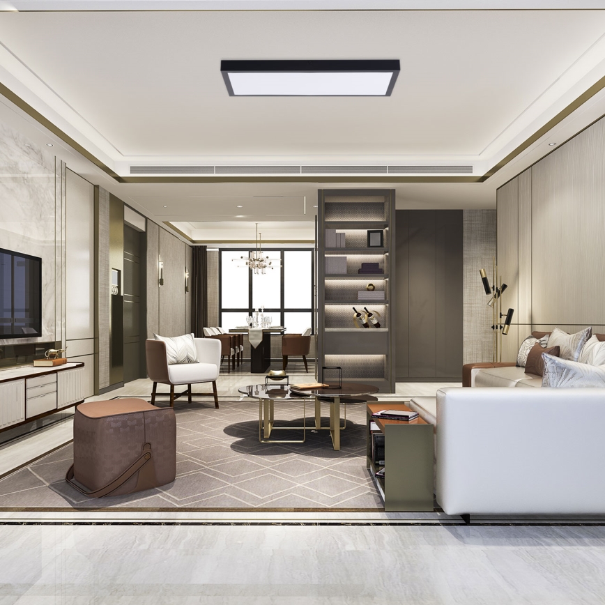 LED Panel LED/36W/230V 4000K 30x60 cm black