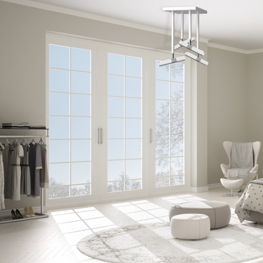 LED Pendant chandelier CASTRO 4xG9/7W/230V