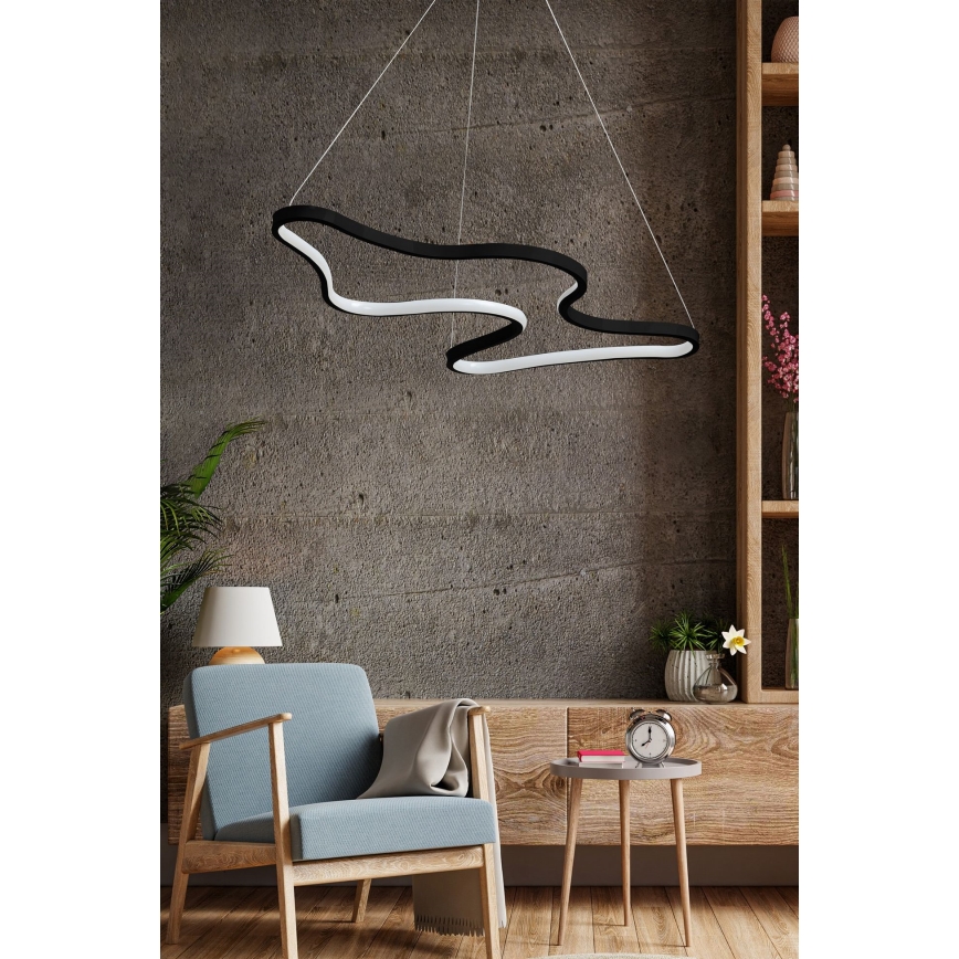LED Pendant Light ARTISAN LED/36W/230V 6500K black