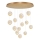LED Pendant Light CREMONA 13xLED/5W/230V 3000K gold