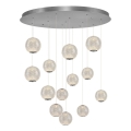 LED Pendant Light CREMONA 13xLED/5W/230V 3000K matte chrome