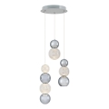 LED Pendant Light CREMONA LED/17W/230V 3000K Matt Chrome