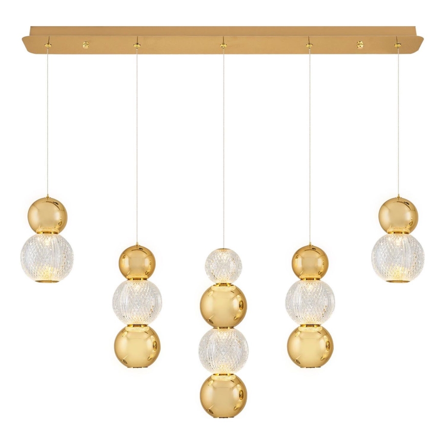 LED Pendant Light CREMONA LED/27W/230V 3000K gold