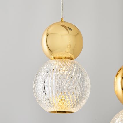 LED Pendant Light CREMONA LED/27W/230V 3000K gold