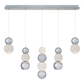 LED Pendant Light CREMONA LED/27W/230V 3000K Matte Chrome