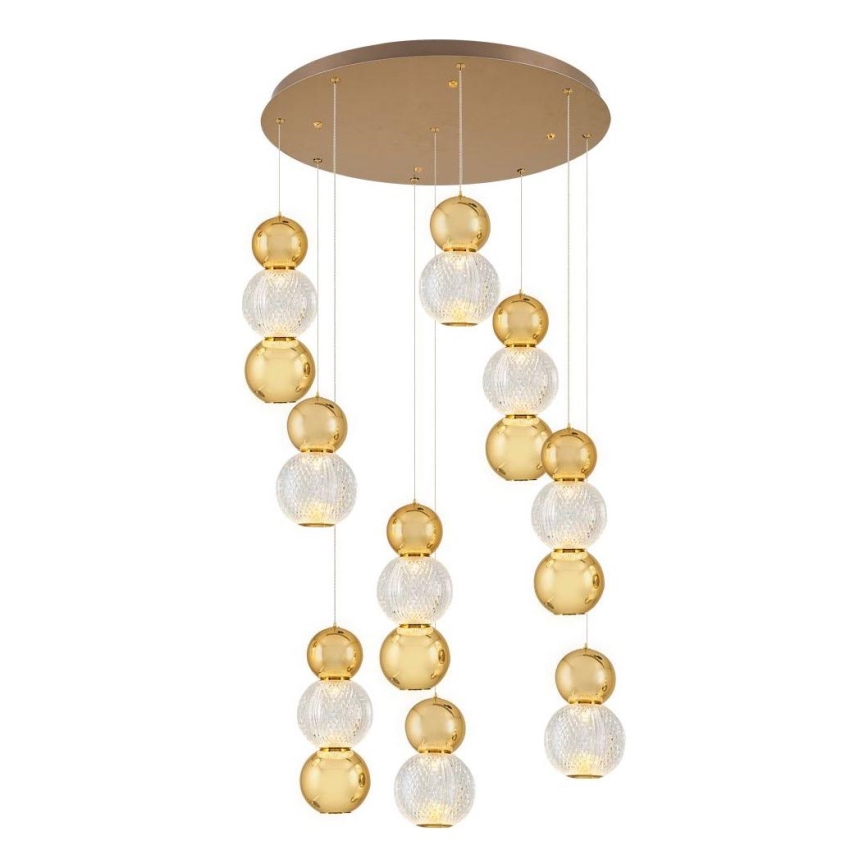 LED Pendant Light CREMONA LED/51W/230V 3000K gold