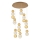 LED Pendant Light CREMONA LED/51W/230V 3000K gold