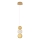 LED Pendant Light CREMONA LED/5W/230V 3000K gold
