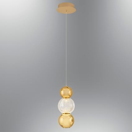LED Pendant Light CREMONA LED/5W/230V 3000K gold