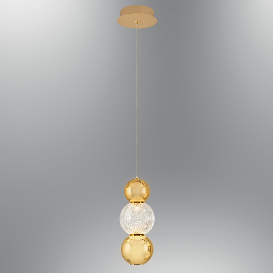 LED Pendant Light CREMONA LED/5W/230V 3000K gold