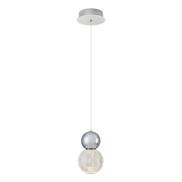 LED Pendant Light CREMONA LED/5W/230V 3000K Matt Chrome