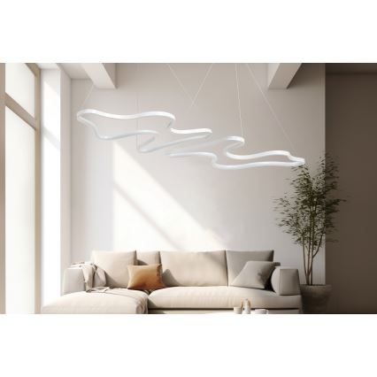 LED Pendant Light DUPLE ARTISAN LED/80W/230V 6500K White