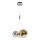 LED Pendant Light ENNA 3xG9/5W/230V 3000K smoke/gold