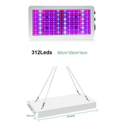 LED Pendant light for growing plants LED/36W/230V IP44