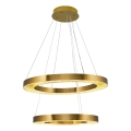 LED Pendant Light JESI LED/140W/230V 3000K 100 cm Bronze