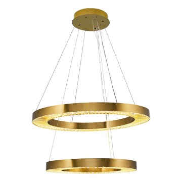 LED Pendant Light JESI LED/140W/230V 3000K 100 cm Bronze