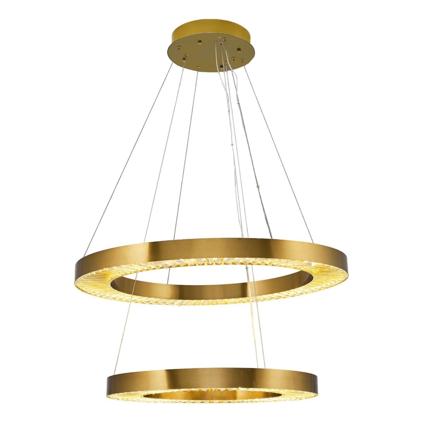LED Pendant Light JESI LED/140W/230V 3000K 100 cm Bronze