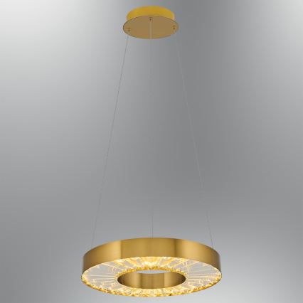 LED Pendant Light JESI LED/35W/230V 3000K diameter 40 cm bronze