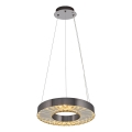 LED Pendant Light JESI LED/35W/230V 3000K diameter 40 cm silver