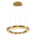 LED Pendant Light JESI LED/85W/230V 3000K diameter 80 cm bronze