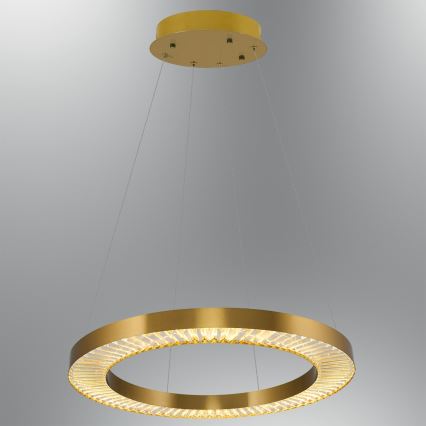 LED Pendant Light JESI LED/85W/230V 3000K diameter 80 cm bronze