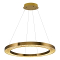LED Pendant Light JESI LED/90W/230V 3000K diameter 100 cm bronze
