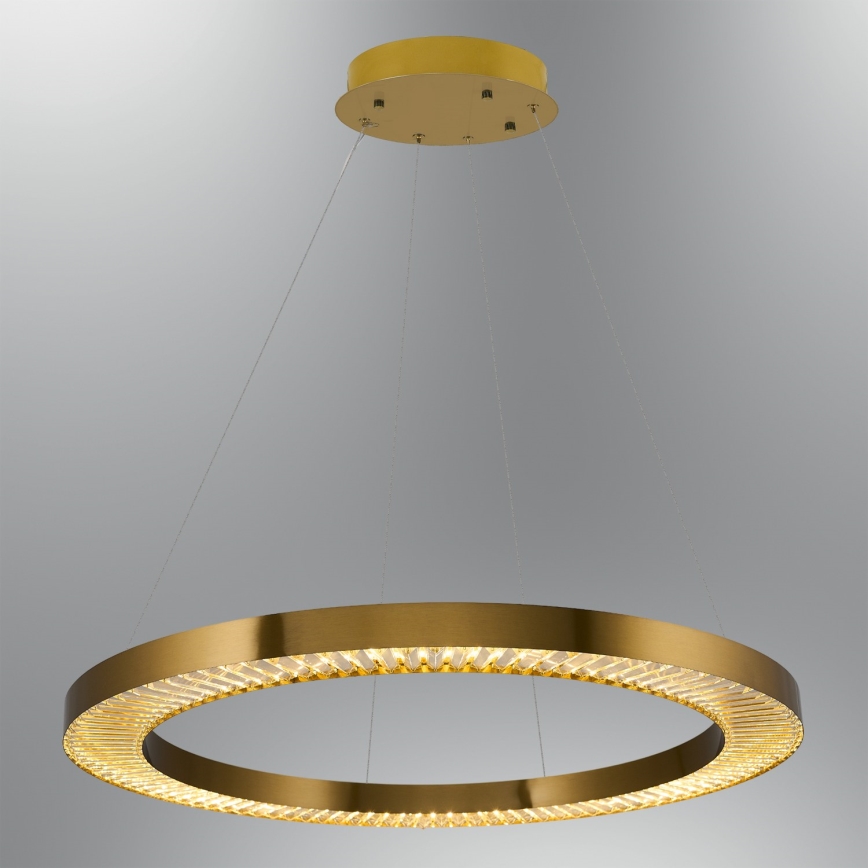 LED Pendant Light JESI LED/90W/230V 3000K diameter 100 cm bronze