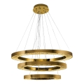 LED Pendant Light JESI LED/99W/230V 3000K 100 cm Bronze