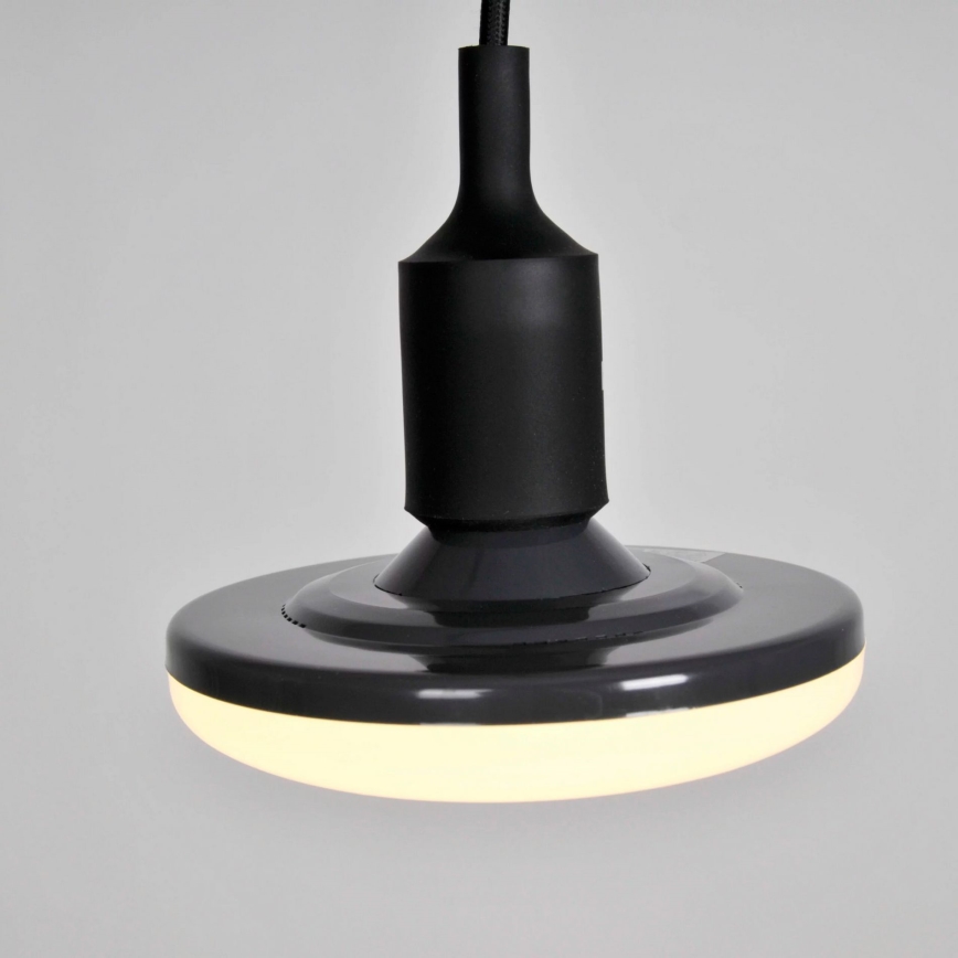 LED pendant light KIKI 1xE27/10W/230V black