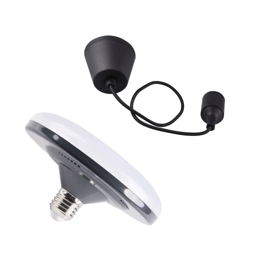 LED pendant light KIKI 1xE27/10W/230V black
