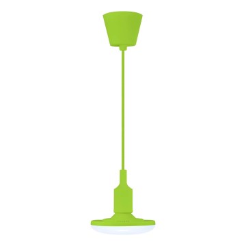 LED pendant light KIKI 1xE27/10W/230V green