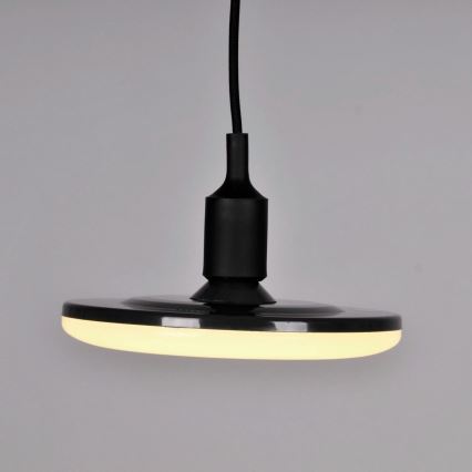 LED pendant light KIKI 1xE27/15W/230V black