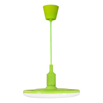 LED pendant light KIKI 1xE27/15W/230V green