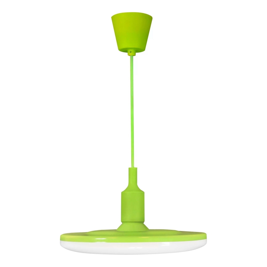 LED pendant light KIKI 1xE27/15W/230V green